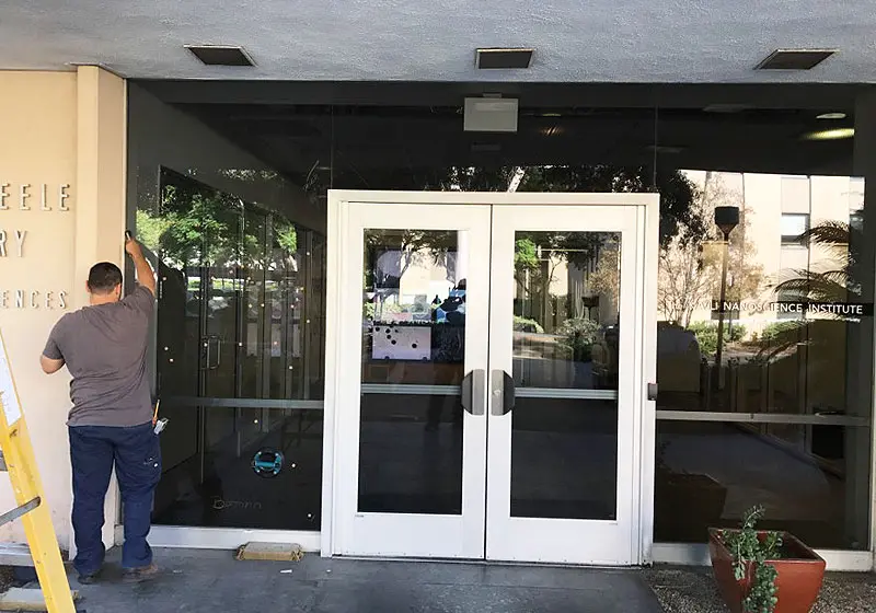 Glass Entrance in Pasadena, CA